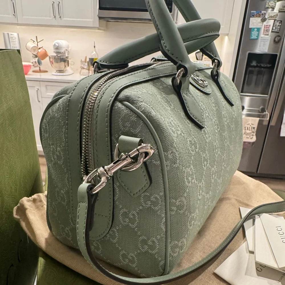 Brand New Gucci Green Handbag - Picture 6 of 10